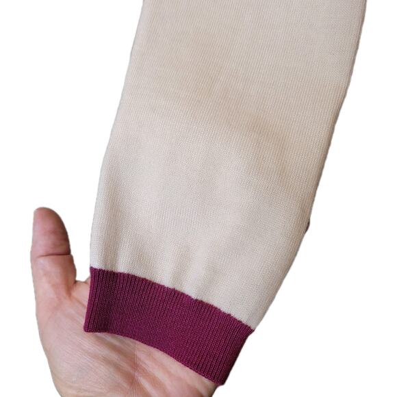 Faherty Womens Merino Wool Sunray Crewneck Long Sleeve Sweater Size Small - Picture 4 of 10